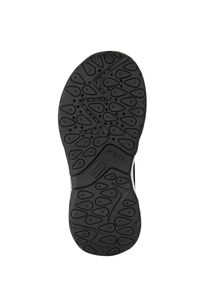 Geox School Shoes | Federico Brogue Lace Up | Black
