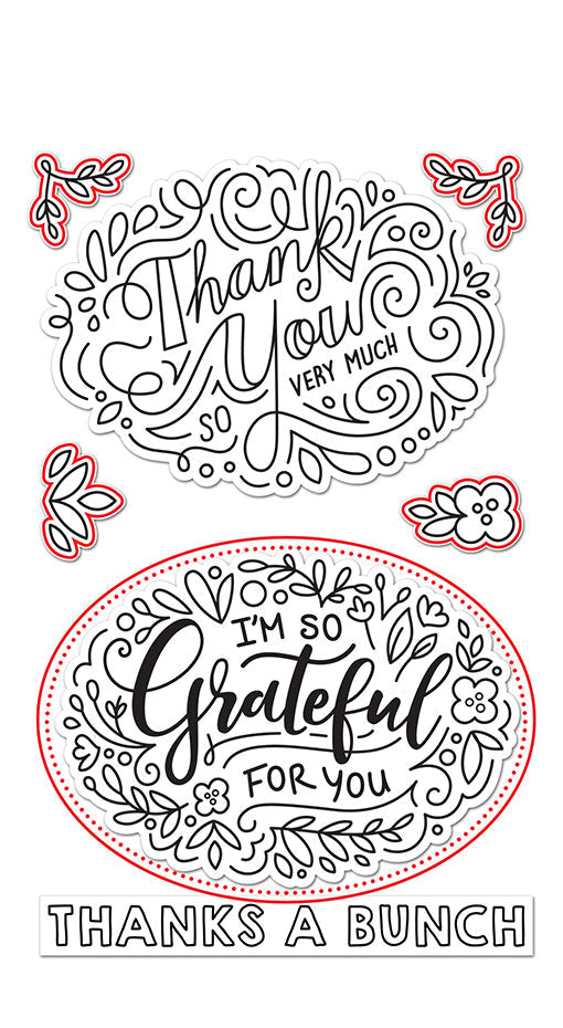 giant thank you messages lawn cuts