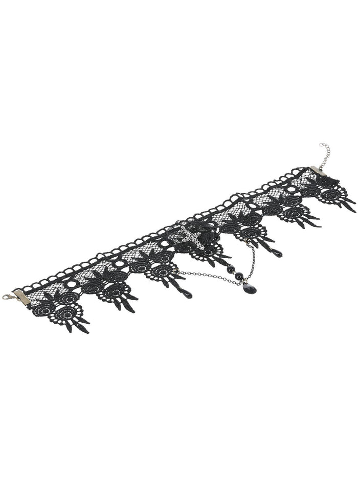 Gothic Lace Choker