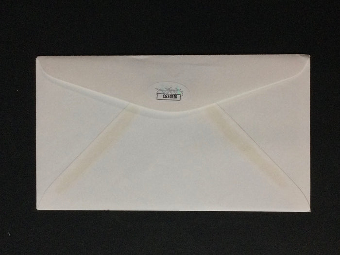 Green Bay Packers Bart Starr Signed FDC Card with Vince Lombardi Letterhead JSA