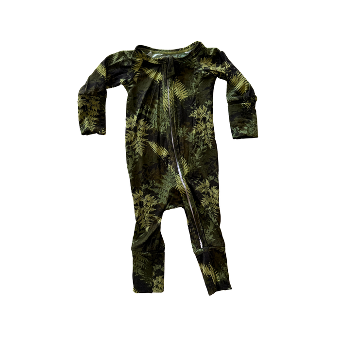 Green Hawaiian Ferns Bamboo Coverall