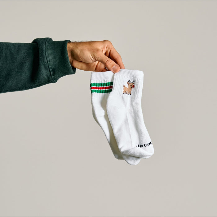 Del Campo Rudolph Boys golf socks