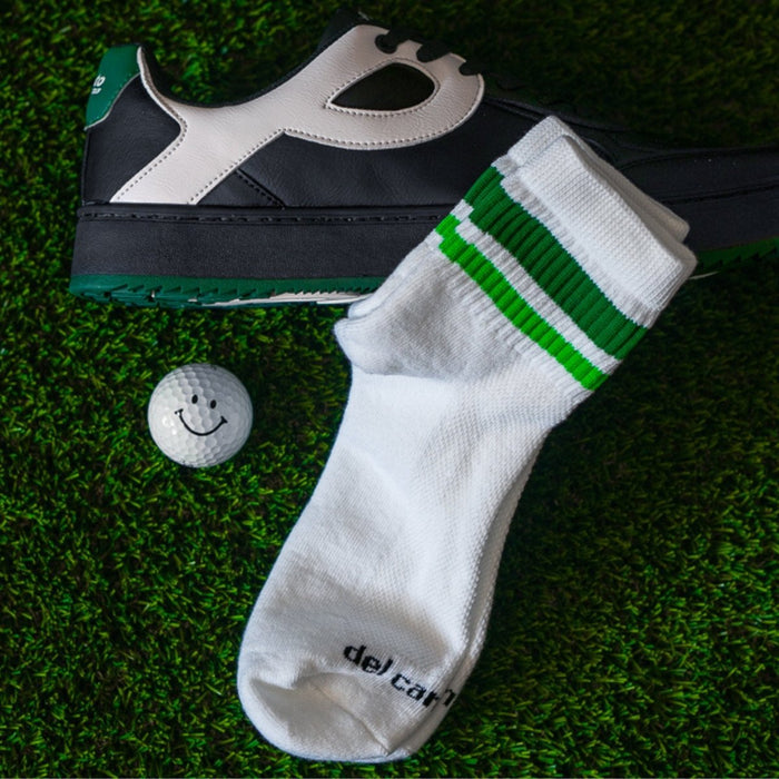 Del Campo Greens golf socks