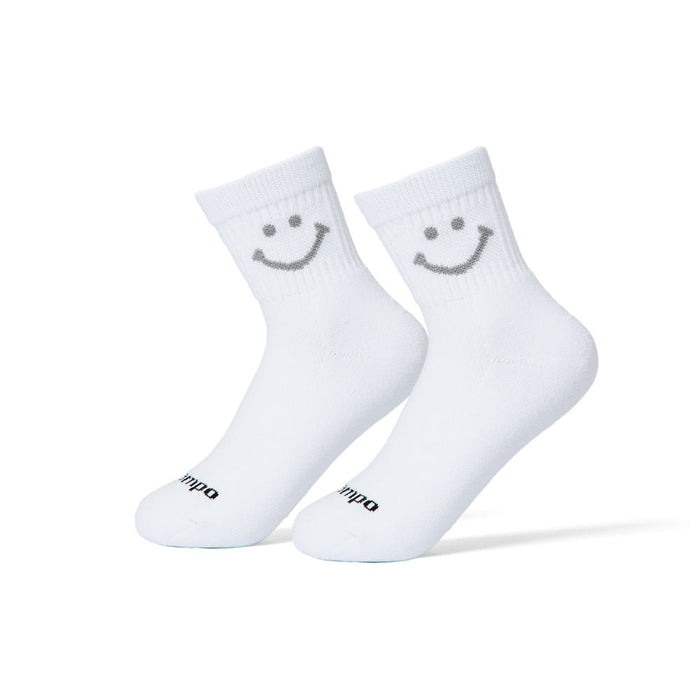 Grey Smiley Socks - del campo