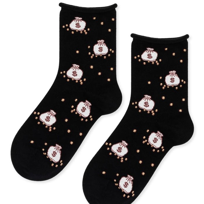 Hansel From Basel: Money Bags Crew Sock
