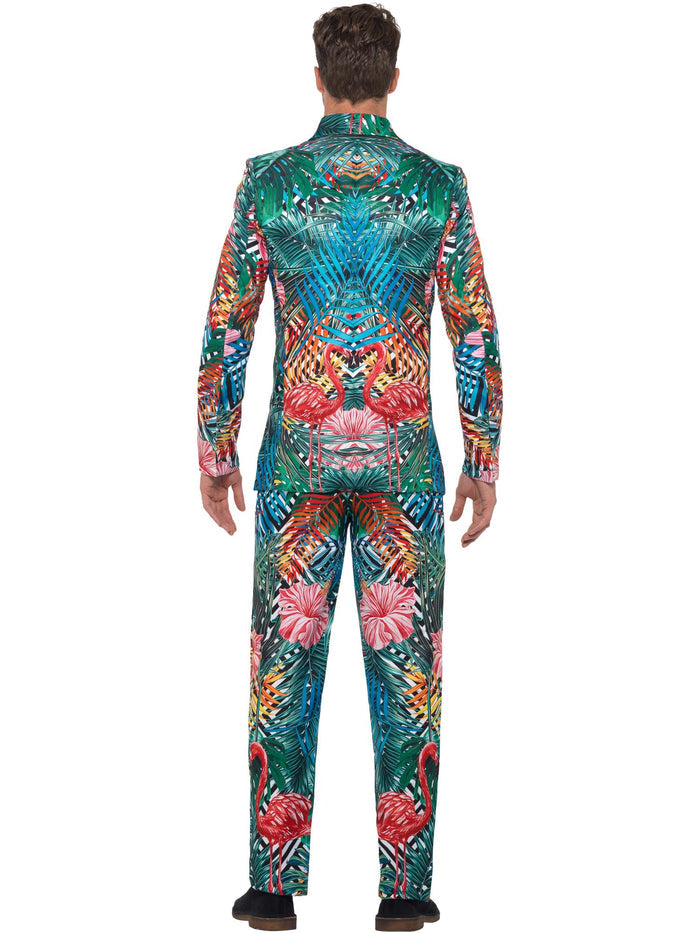 Hawaiian Tropical Flamingo Suit
