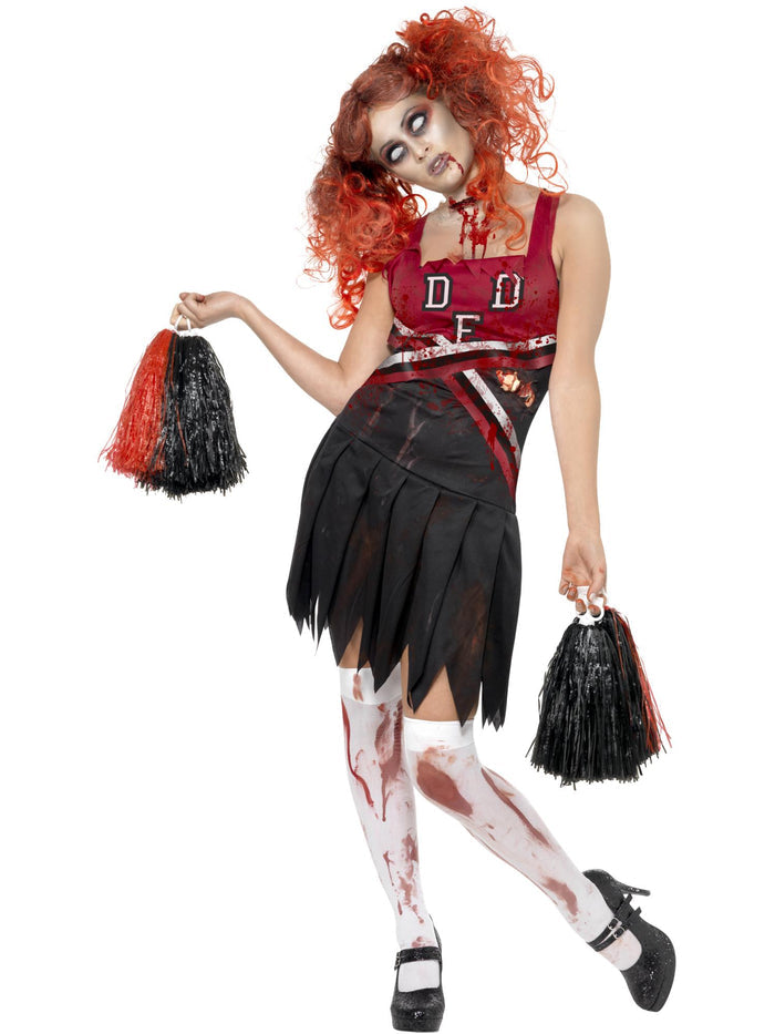 High School Horror Cheerleader Adult Women's Costume