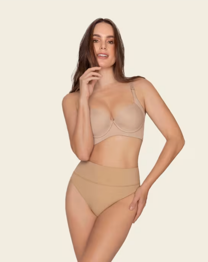 High-waisted Seamless Moderate Shaper Thong