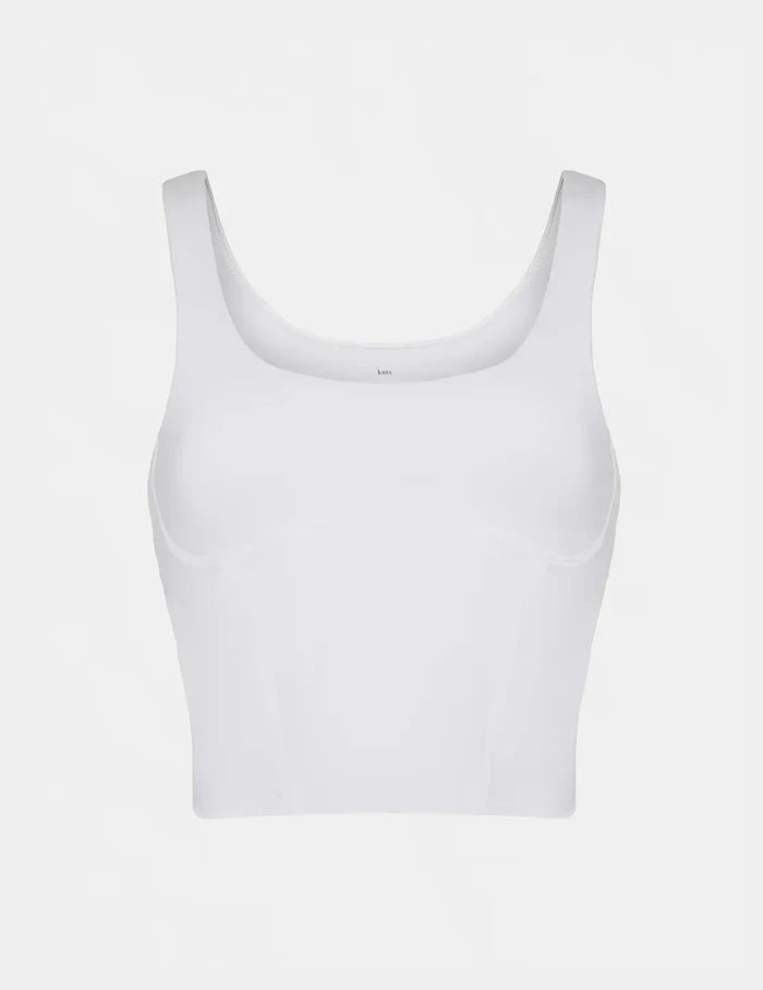 | HiTouch™️ Active Contour Tank shown front-facing against a light gray background | White