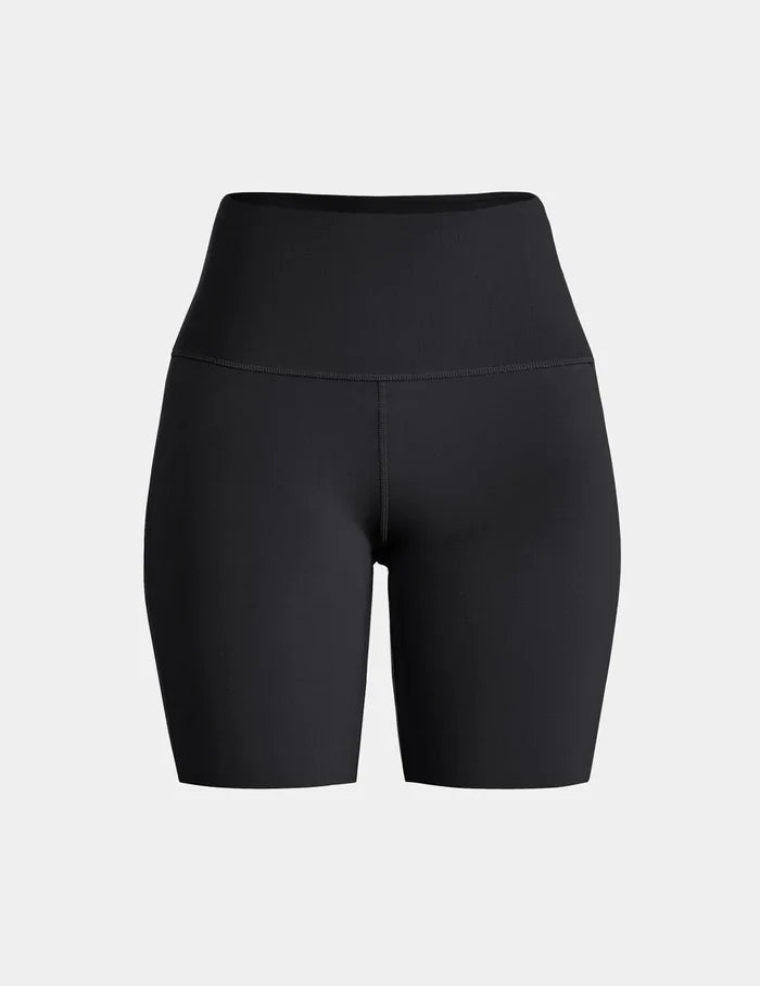 | Front view of model highlighting the coverage and fit | Black