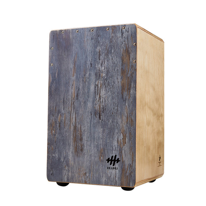 Hluru Chinese Ash Cajón 48CN Hoarfrost for Mindfulness - Vermilion Bird