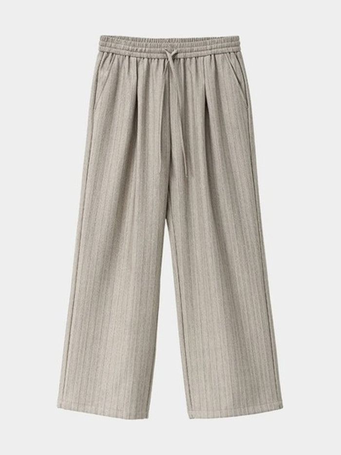 Paper Straight Holt Trouser sand — front