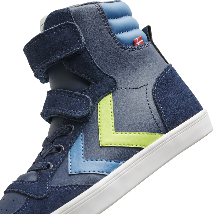 Hummel Hi-Top Trainers|Slimmer Stadil High Jr|Black Iris