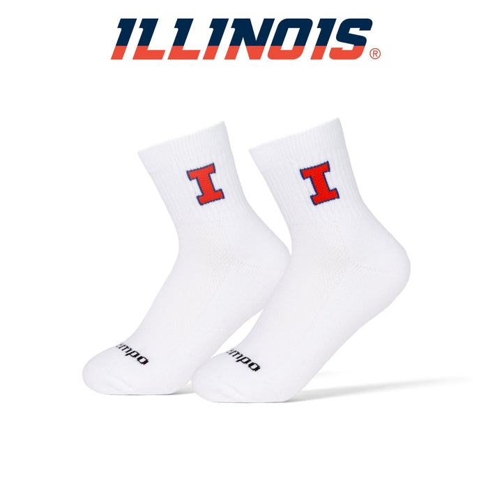 Del Campo Illinois Fighting Illini golf socks