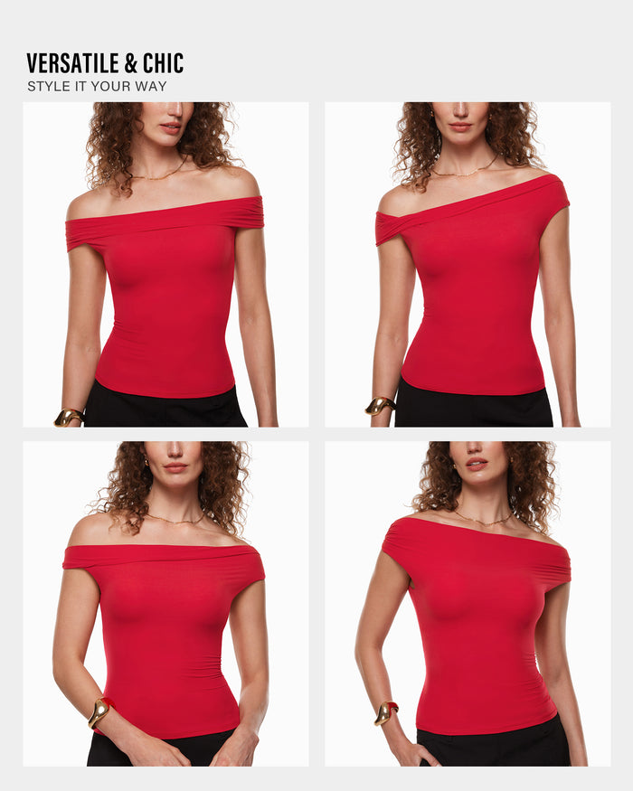 Inbarely® Soft Multiway Off Shoulder Top