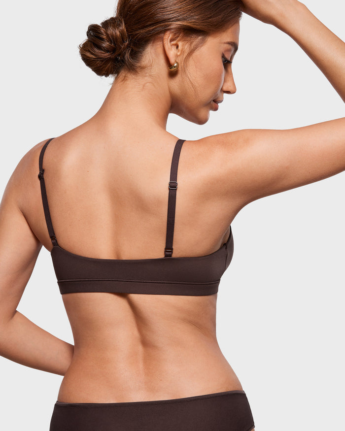 Women's Inbarely® Soft Plunge Bralette Hazelnut