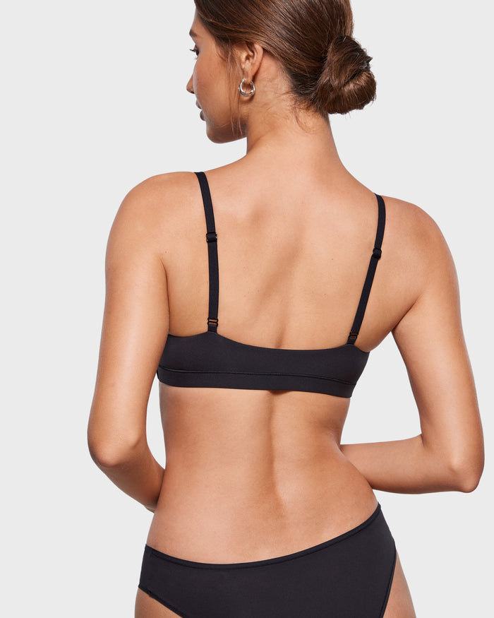 Women's Inbarely® Soft Plunge Bralette Black