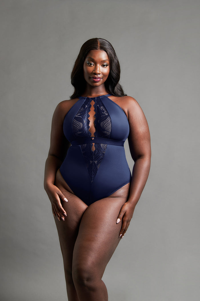 Indulgence Bodysuit - Midnight Navy