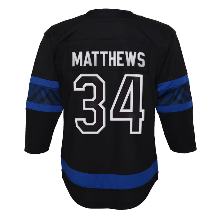 Infant Toronto Maple Leafs Auston Matthews #34 Alternate Premier Reversible Jersey - Flip