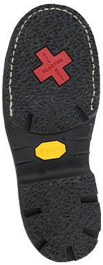 IronAge Brown 6" Metatarsal Protection, Steel Toe #IA5017