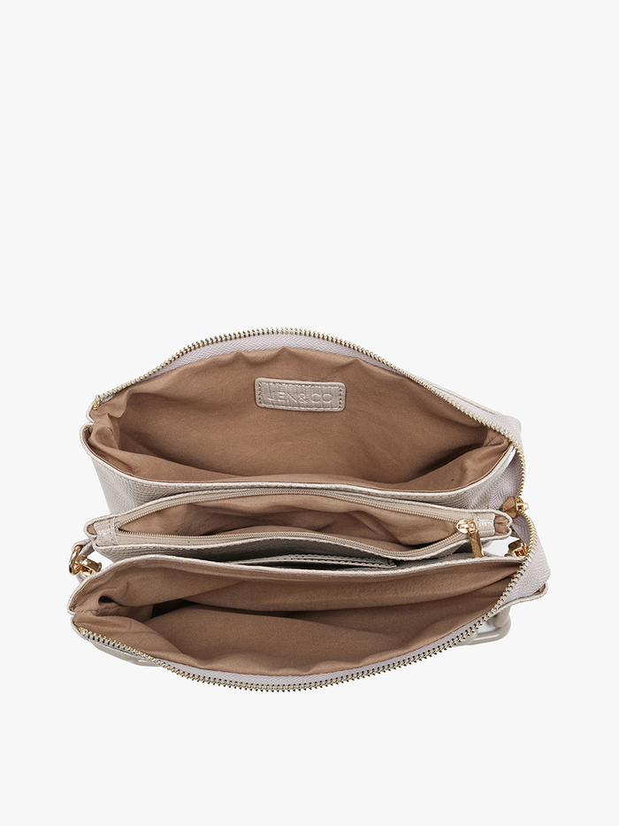 Izzy Lizard Crossbody w/ Chain