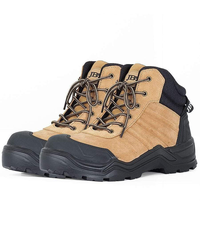 Jb's Quantum Sole Safety Work Boot 9H2  Flash Uniforms  4 Wheat