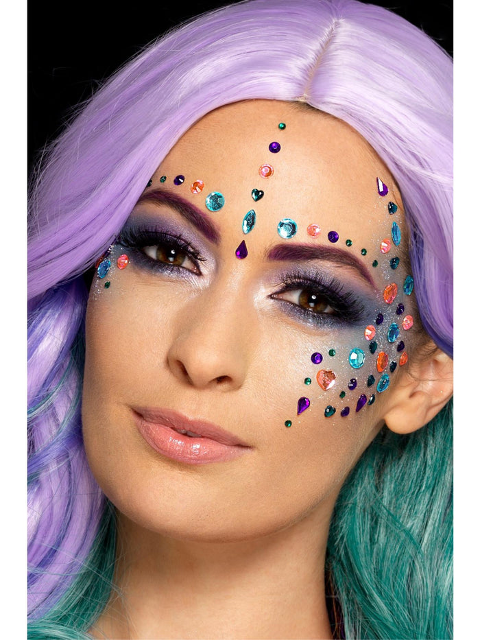 Jewel Face Gems, Assorted Colours