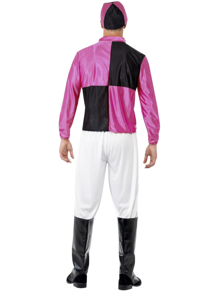 Jockey Costume, Black & Pink