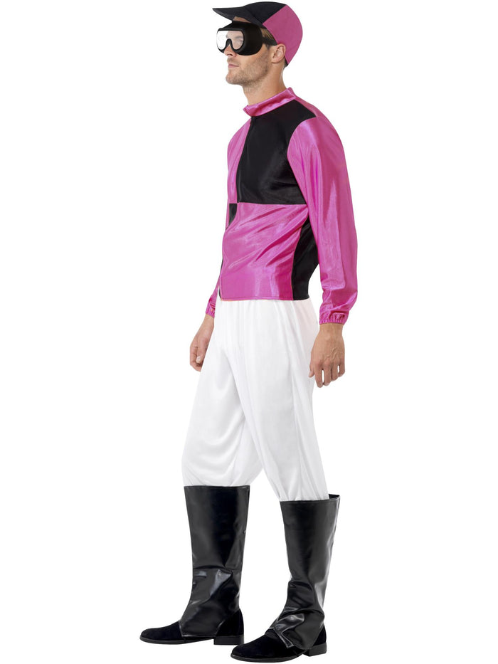 Jockey Costume, Black & Pink