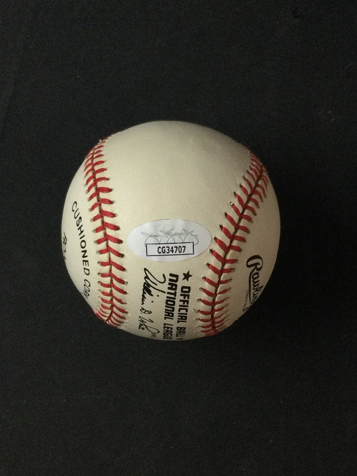 Johnny Mize SIGNED Baseball Cardinals/Yankees HOF JSA Certified