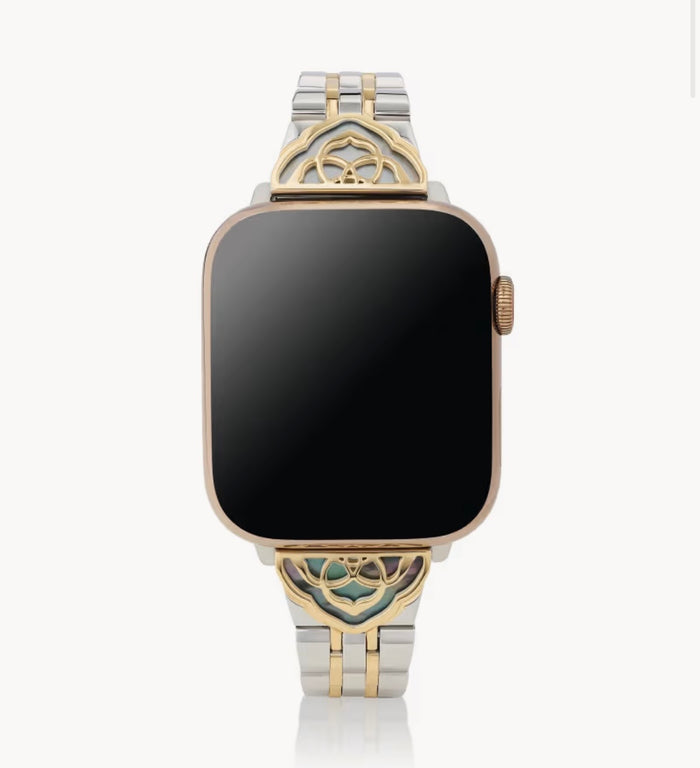 Kendra Scott Kiera Watch - Two Tone Ivory Mother of Pearl