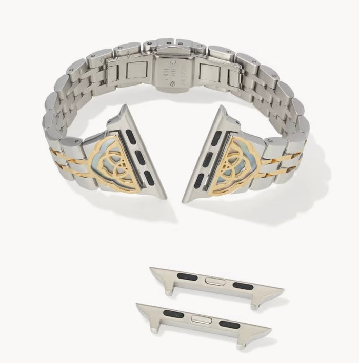 Kendra Scott Kiera Watch - Two Tone Ivory Mother of Pearl