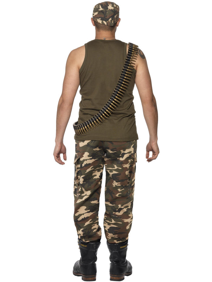Khaki Camo Deluxe Costume, Male