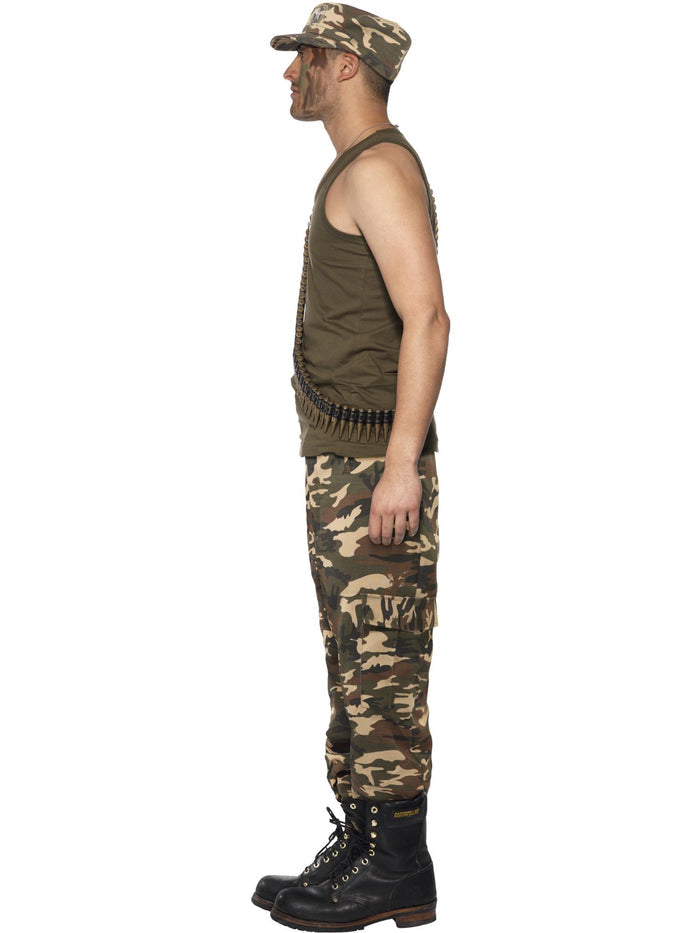 Khaki Camo Deluxe Costume, Male