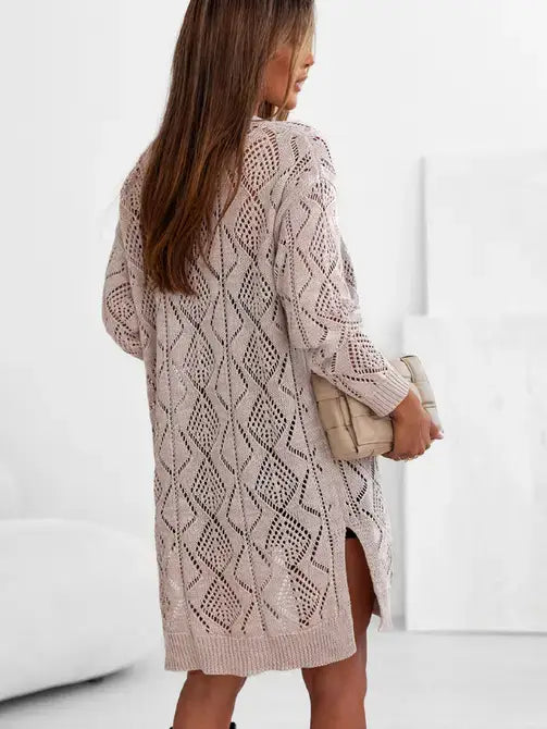 Khaki Knit Cardigan