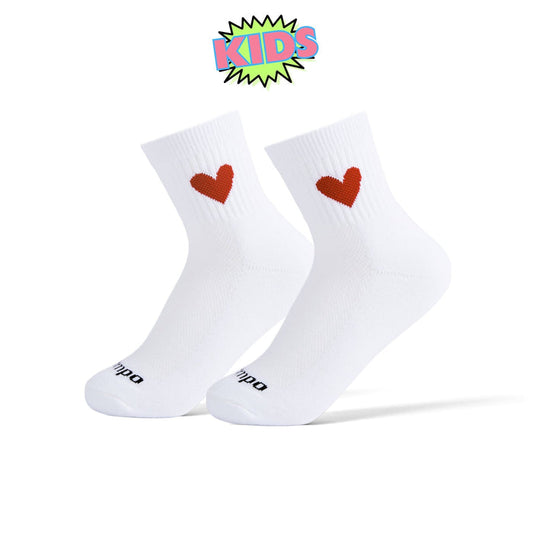 Del Campo Kids Red Heart golf socks