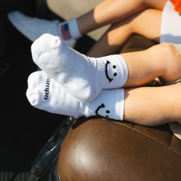 Del Campo Kids Smiley golf socks
