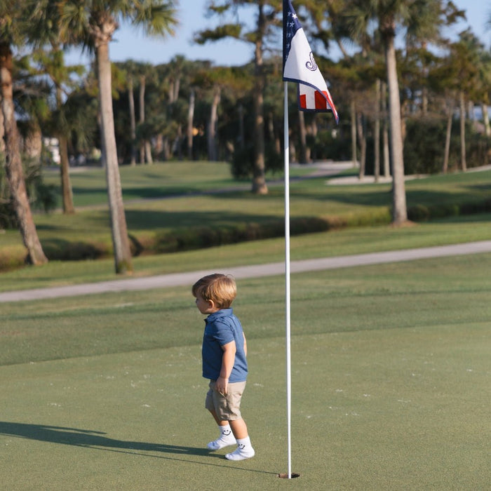 Del Campo Kids Smiley golf socks