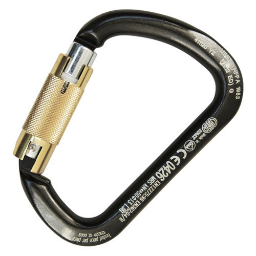 Kong XL Triple Lock Carbon Steel Carabiner #KNG-411-SN