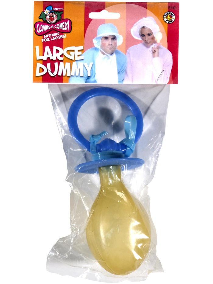 Large Dummy, Soother, Assorted Pink or Baby Blue