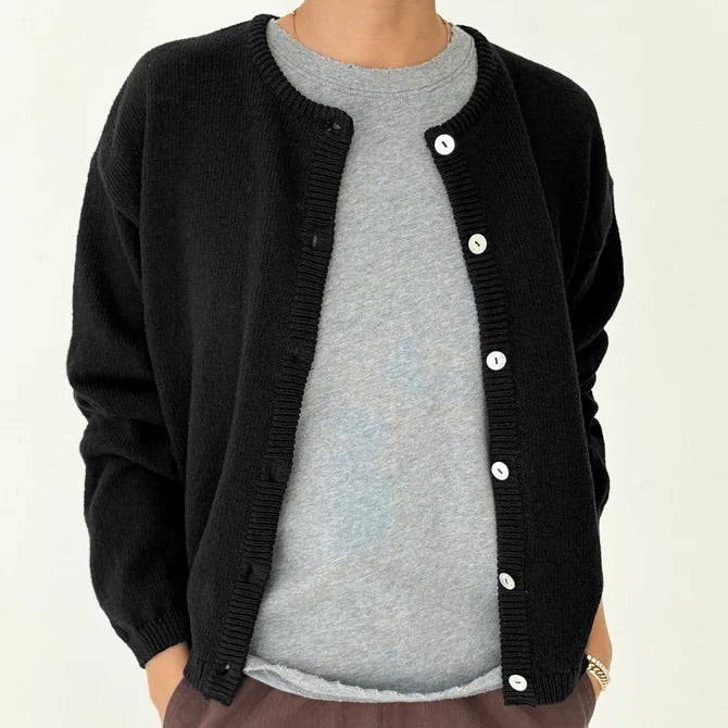 Le Bon Shoppe: Leila Cotton Sweater in Black