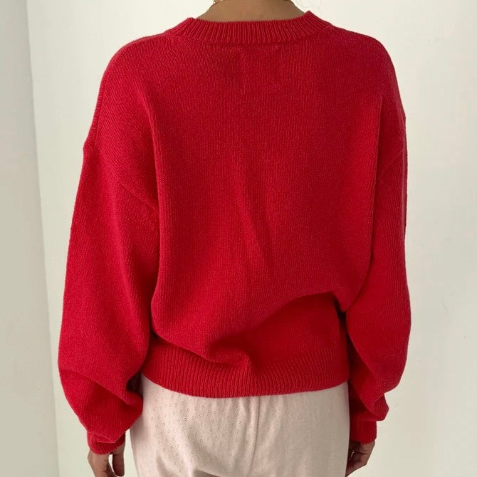 Le Bon Shoppe: Milo Cotton Sweater in Chili