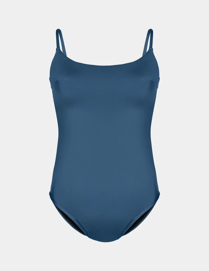 | Leakproof Classic One Piece Swimsuit shown front-facing against a light gray background | Horizon