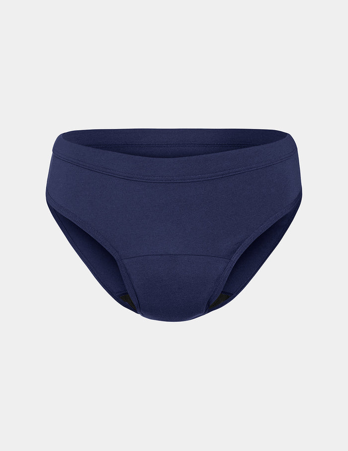 | Front view of model highlighting the coverage and fit | Midnight