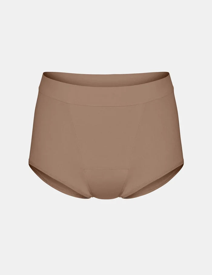 | Front view of model highlighting the coverage and fit | Mushroom