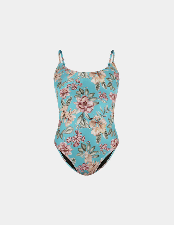 | Leakproof Sculpt Classic One Piece Swimsuit shown front-facing against a light gray background | Lotus