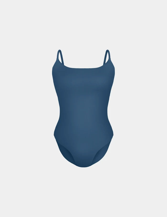 | Leakproof Sculpt Classic One Piece Swimsuit shown front-facing against a light gray background | Horizon