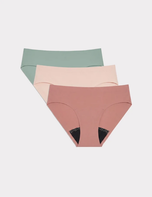 | Front view of model highlighting the coverage and fit | Eucalyptus/Rose Quartz/Rosewood
