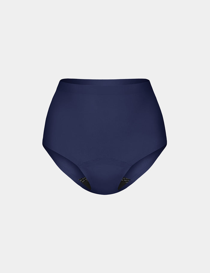 | Front view of model highlighting the coverage and fit | Midnight
