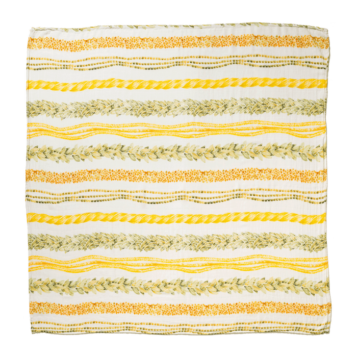 Lei Alaula Kula Kapa Moe - Hawaiian Bamboo Swaddle Blanket